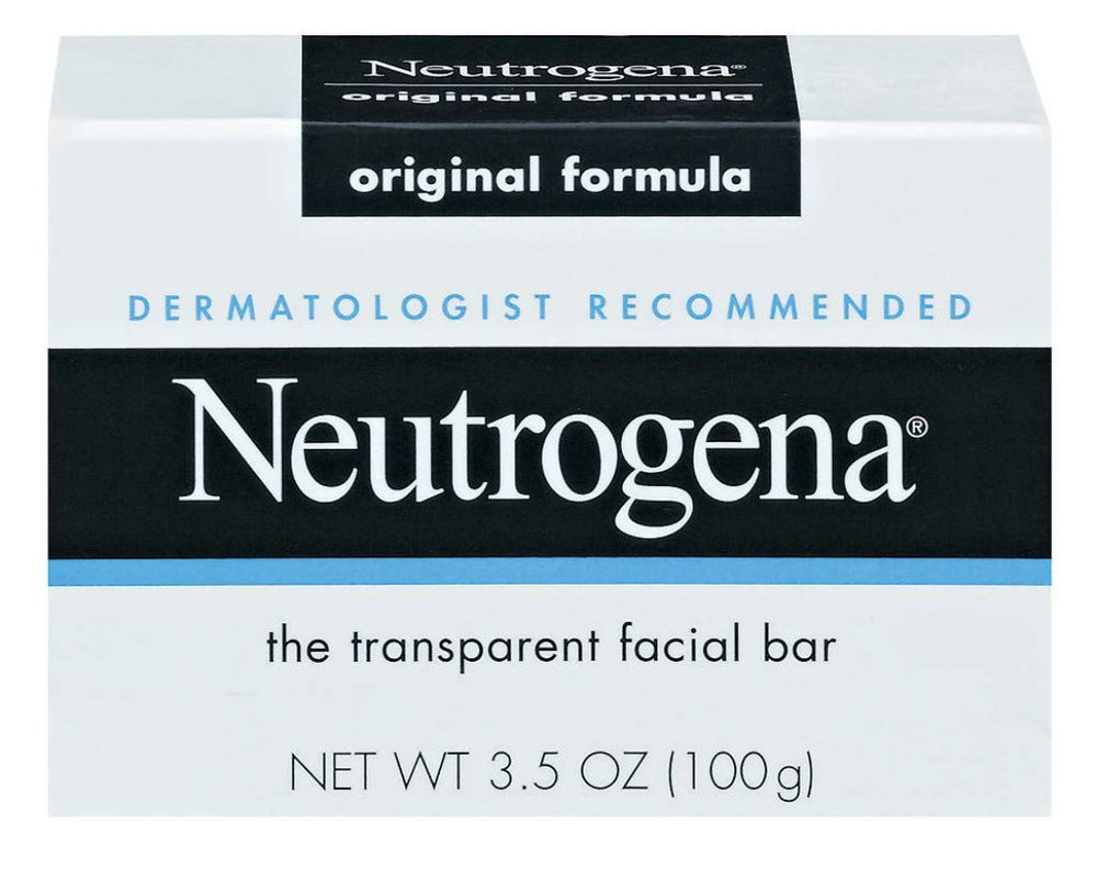 Neutrogena Bar Soap Original close-up, glycerin-rich formula for gentle daily cleansing.