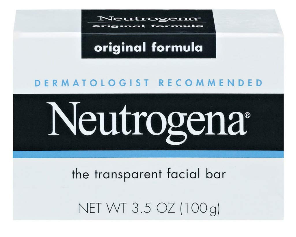 Neutrogena Bar Soap Original packaging displayed for daily skincare.