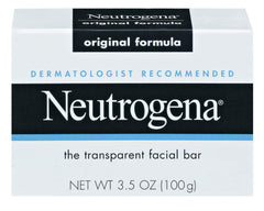 Neutrogena Bar Soap Original packaging displayed for daily skincare.