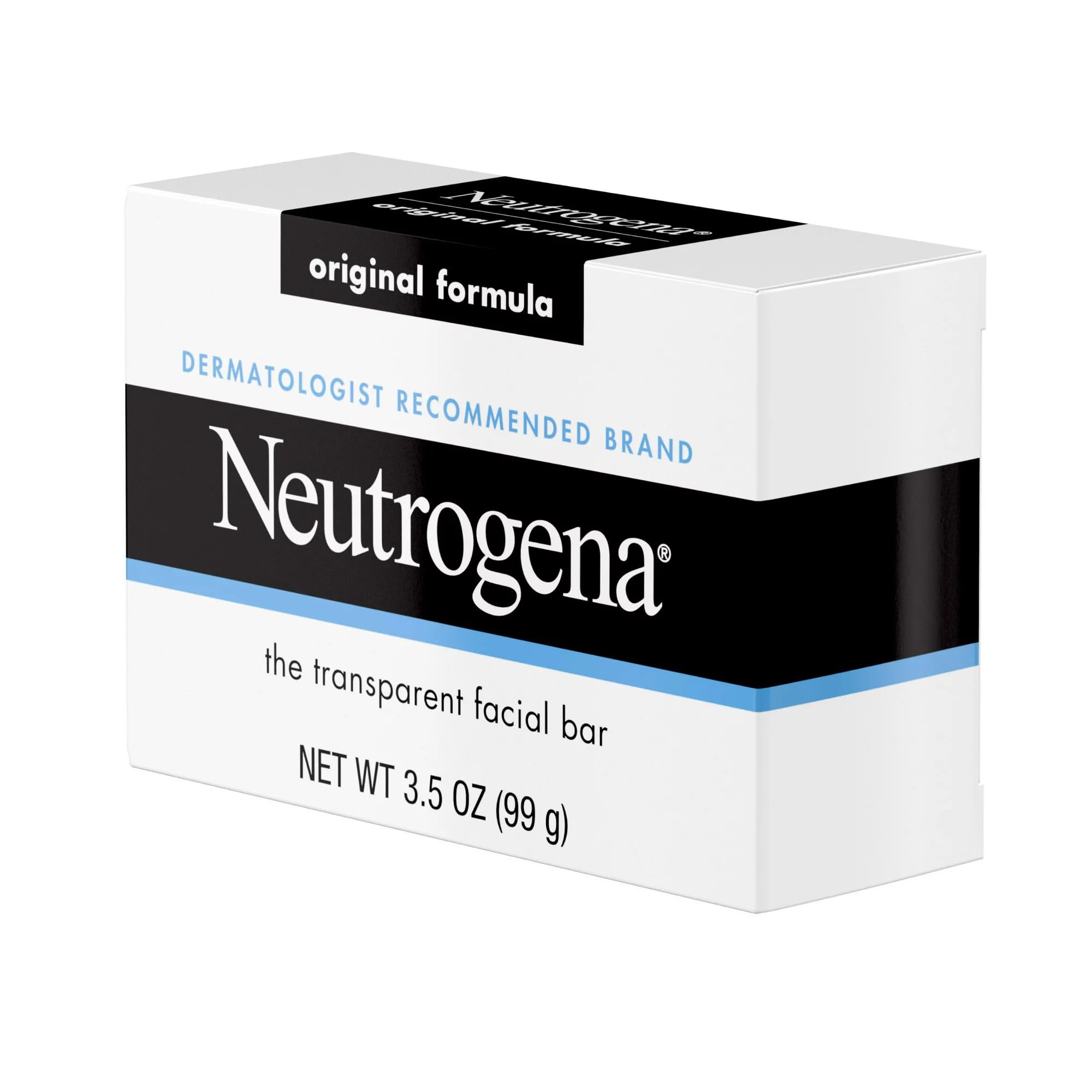 Neutrogena Barra Facial Original revela una tez clara y radiante.