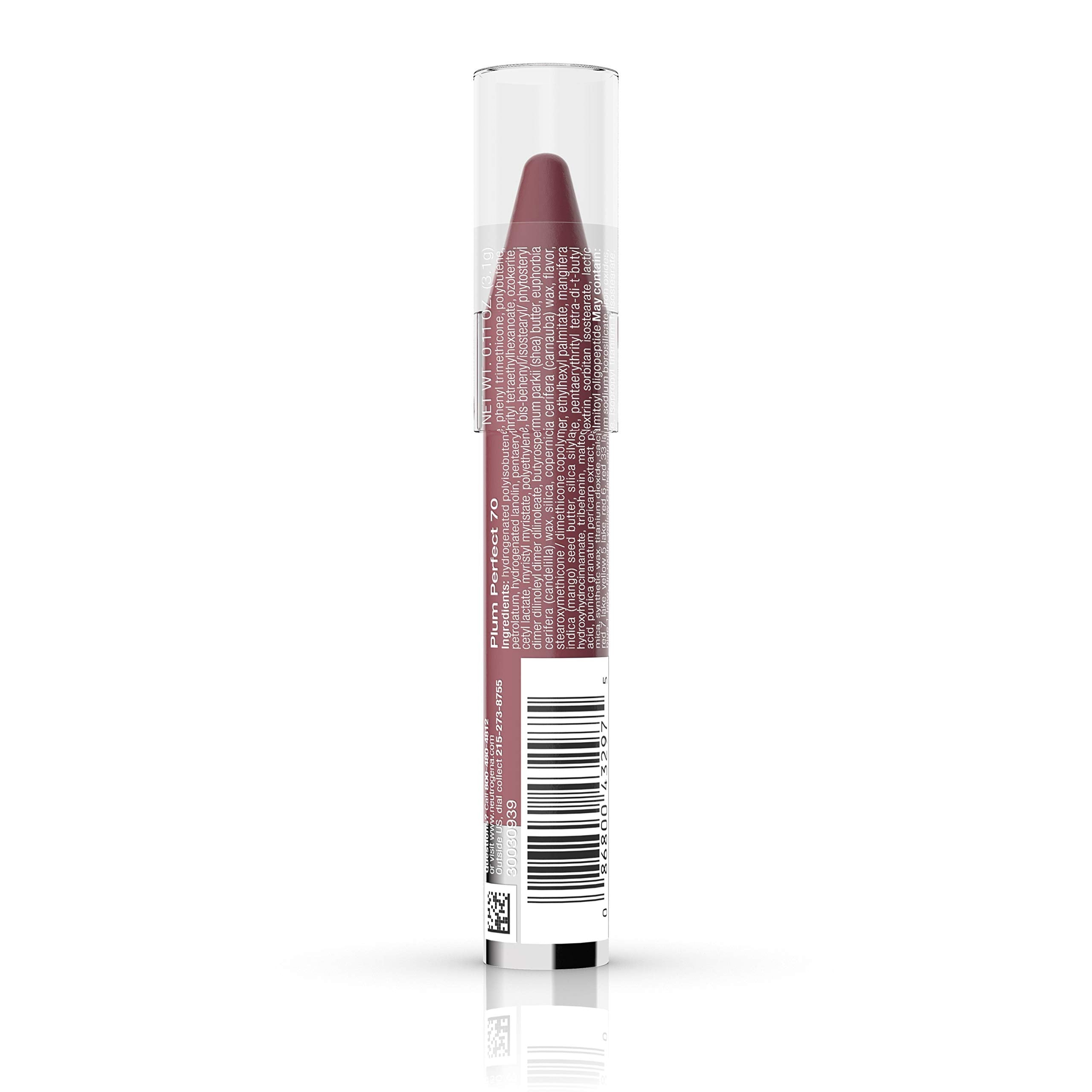 Neutrogena Plum Perfect, aplicación suave y color sutil.