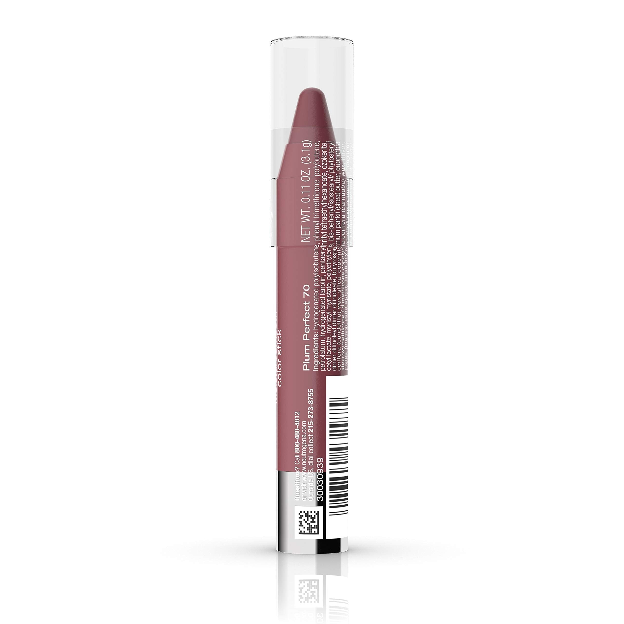 Color que dura varias horas con Neutrogena Plum Perfect.