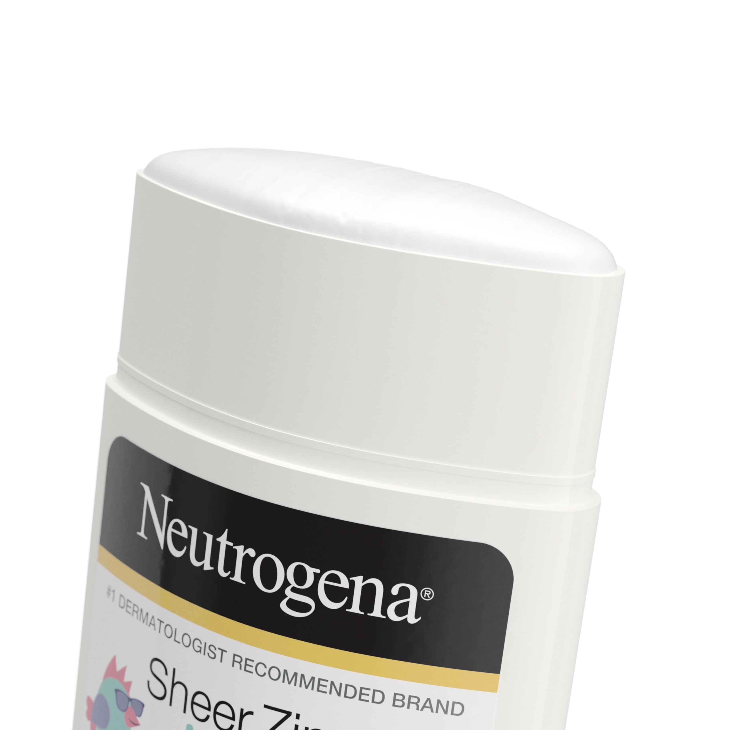 Neutrogena Barra de Zinc para niños, cuerpo, protección amplia en piel expuesta.