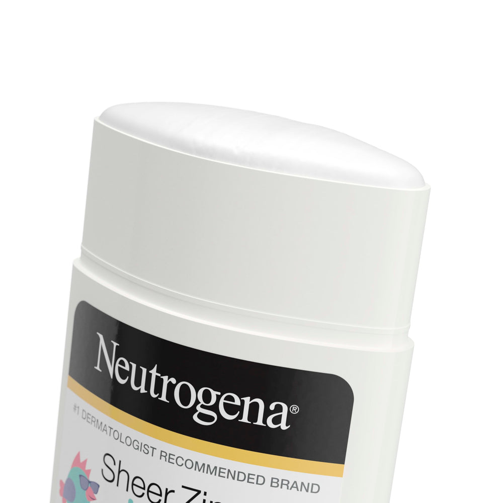 Neutrogena Barra de Zinc para niños, cuerpo, protección amplia en piel expuesta.