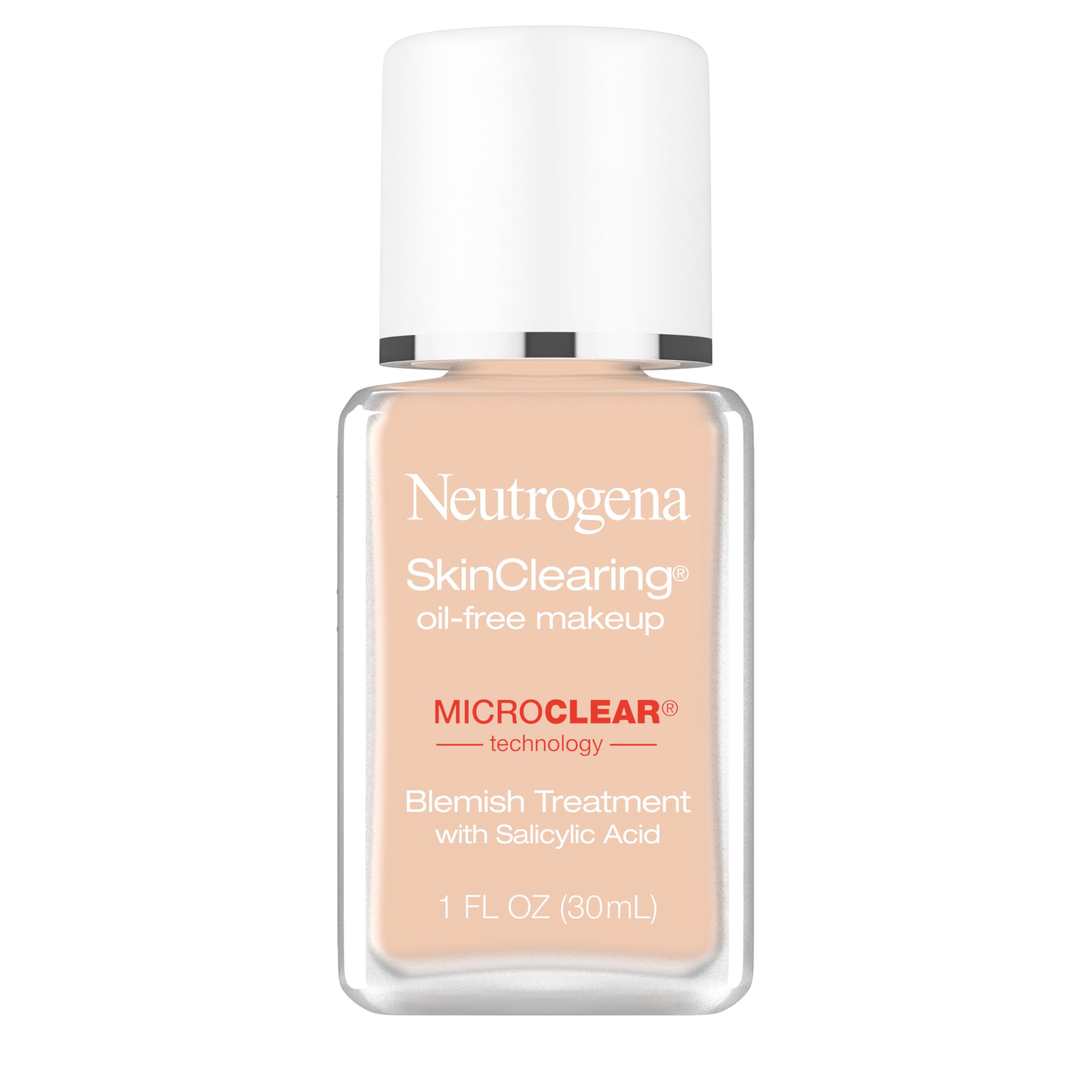 Neutrogena base para piel con imperfecciones, tono beige natural 60.