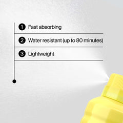 Neutrogena Beach Defense SPF50: fórmula resistente al agua para playa.