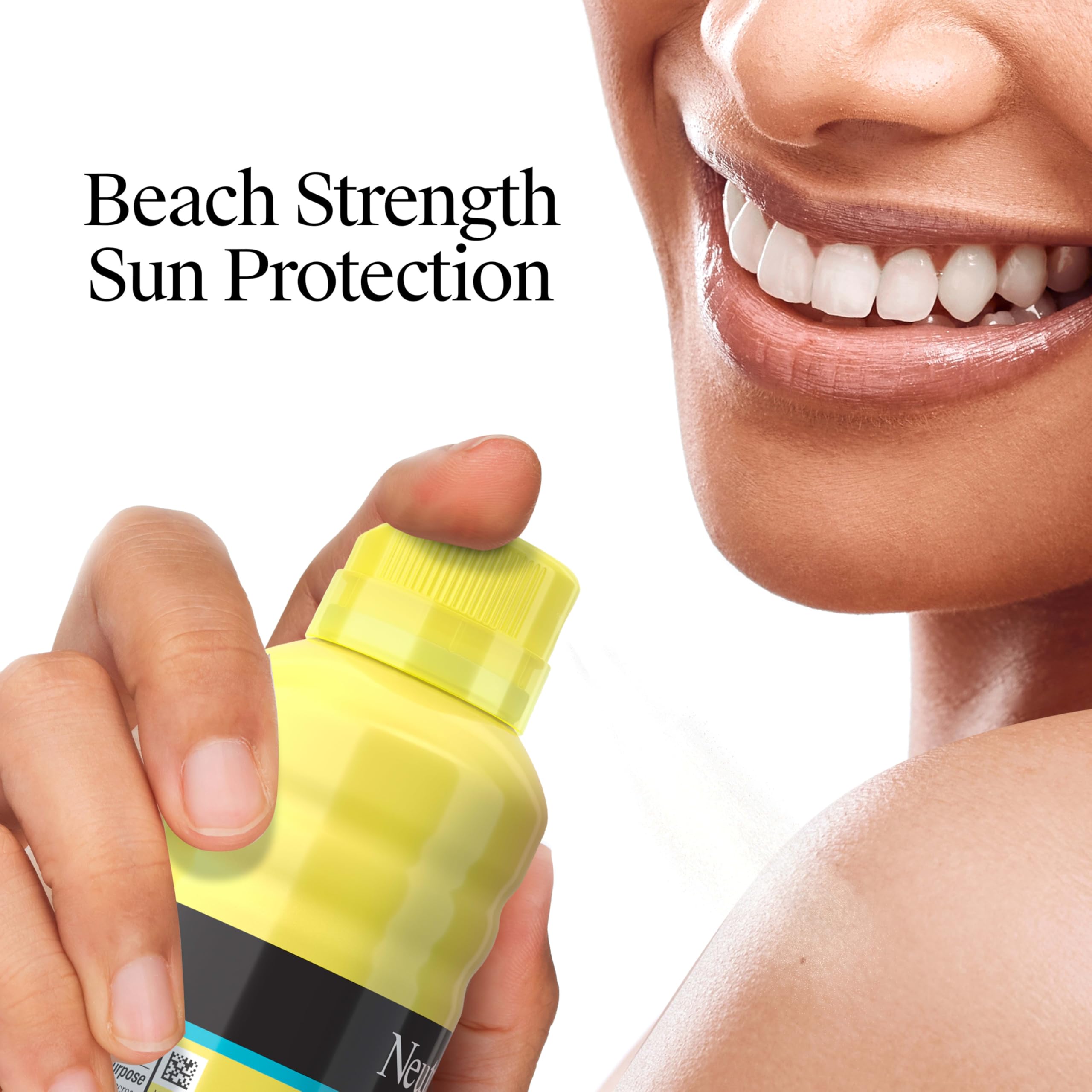 Neutrogena Beach Defense SPF50: tecnología Helioplex para protección UVA/UVB.