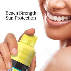 Neutrogena Beach Defense SPF50: tecnología Helioplex para protección UVA/UVB.