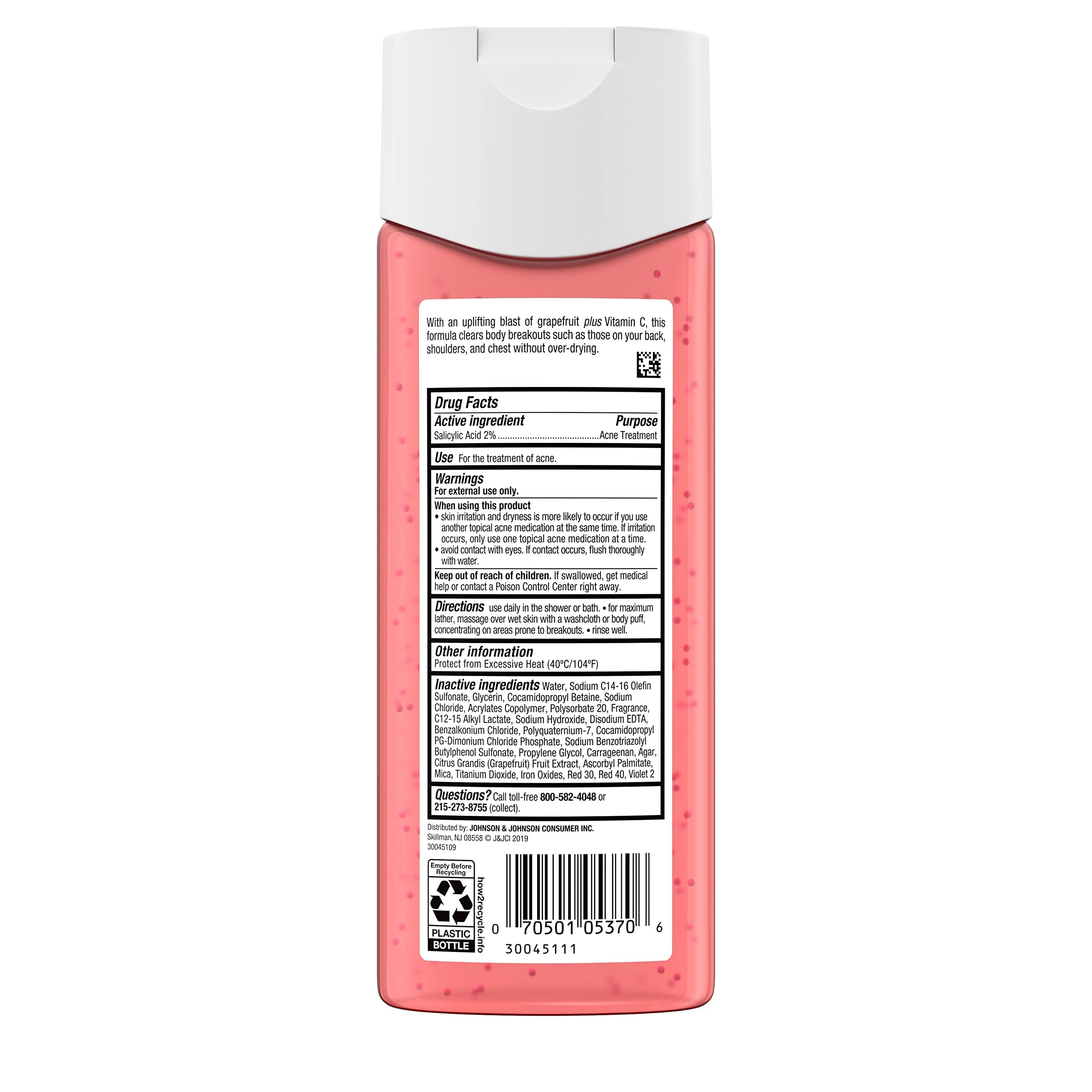 Neutrogena Body Clear 3-pack bundle for ongoing care.