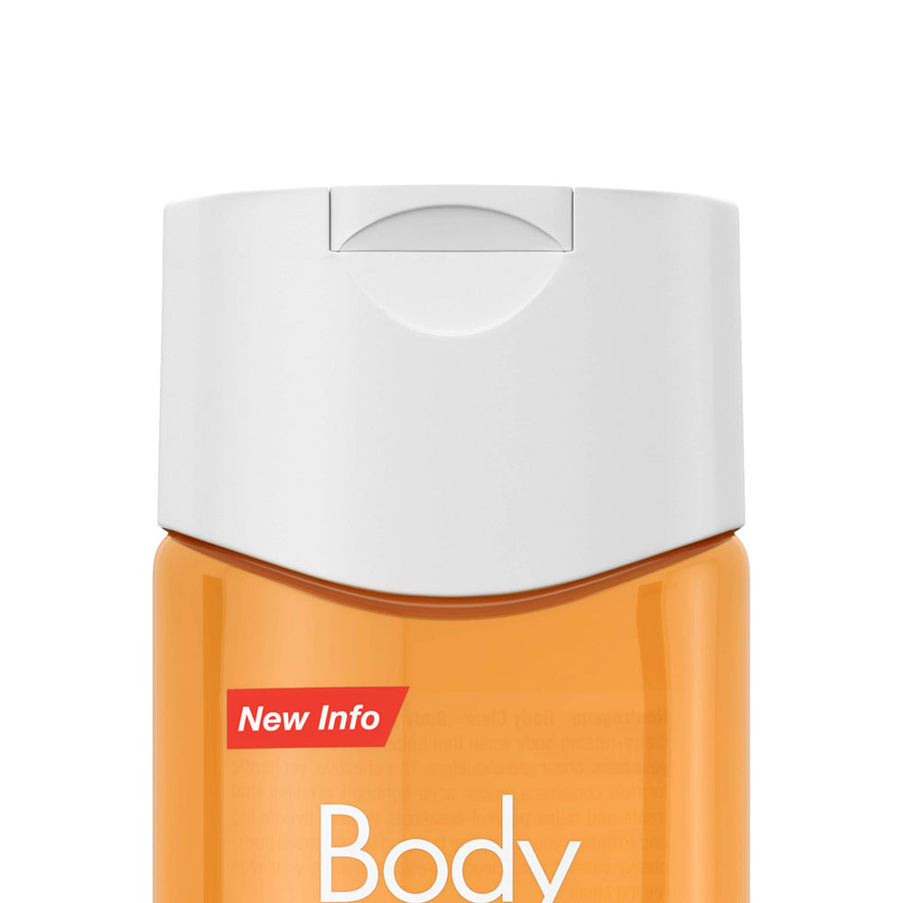 Neutrogena Body Clear pump image highlights easy dispensing in daily routines.
