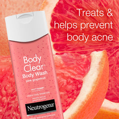 Neutrogena salicylic acid formula targets pores during cleanse.