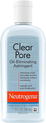 Neutrogena Clear Pore bottle front for oil-control formula.