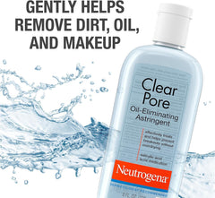 Neutrogena Clear Pore close-up shows deep cleansing action.