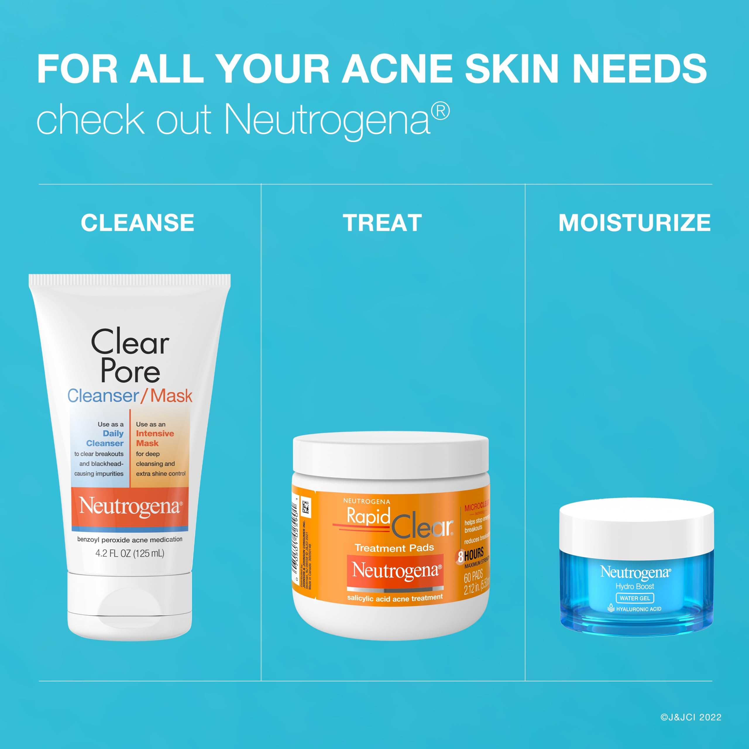 Rinse-off formula from Neutrogena Clear Pore leaves no residue.