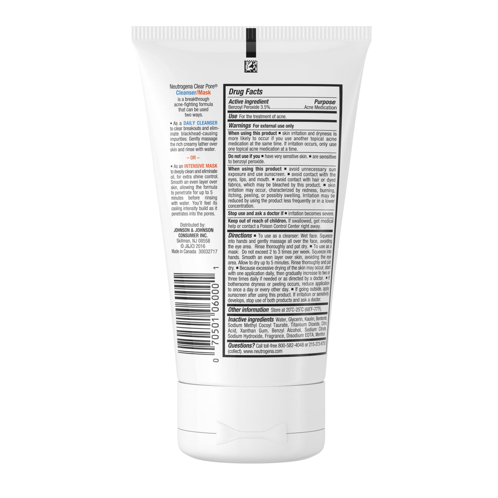 Shine-control demo with Neutrogena Clear Pore yields a matte-looking finish.