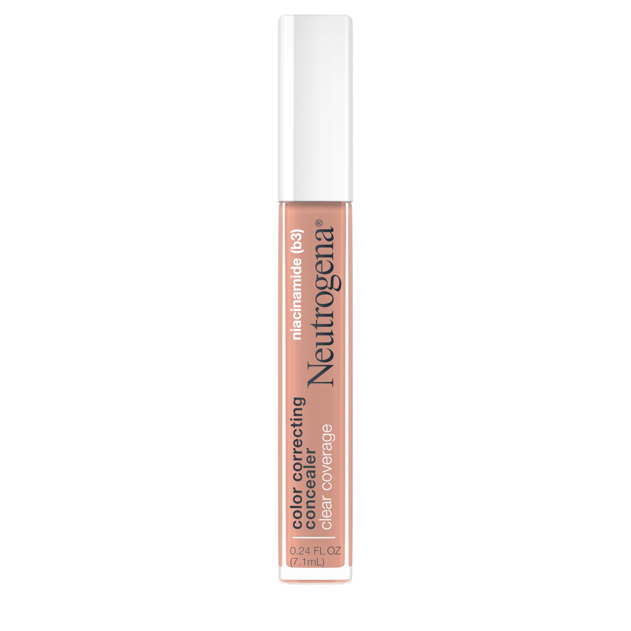 Neutrogena Cobertura Clara: frasco de concealer en tono durazno para manchas