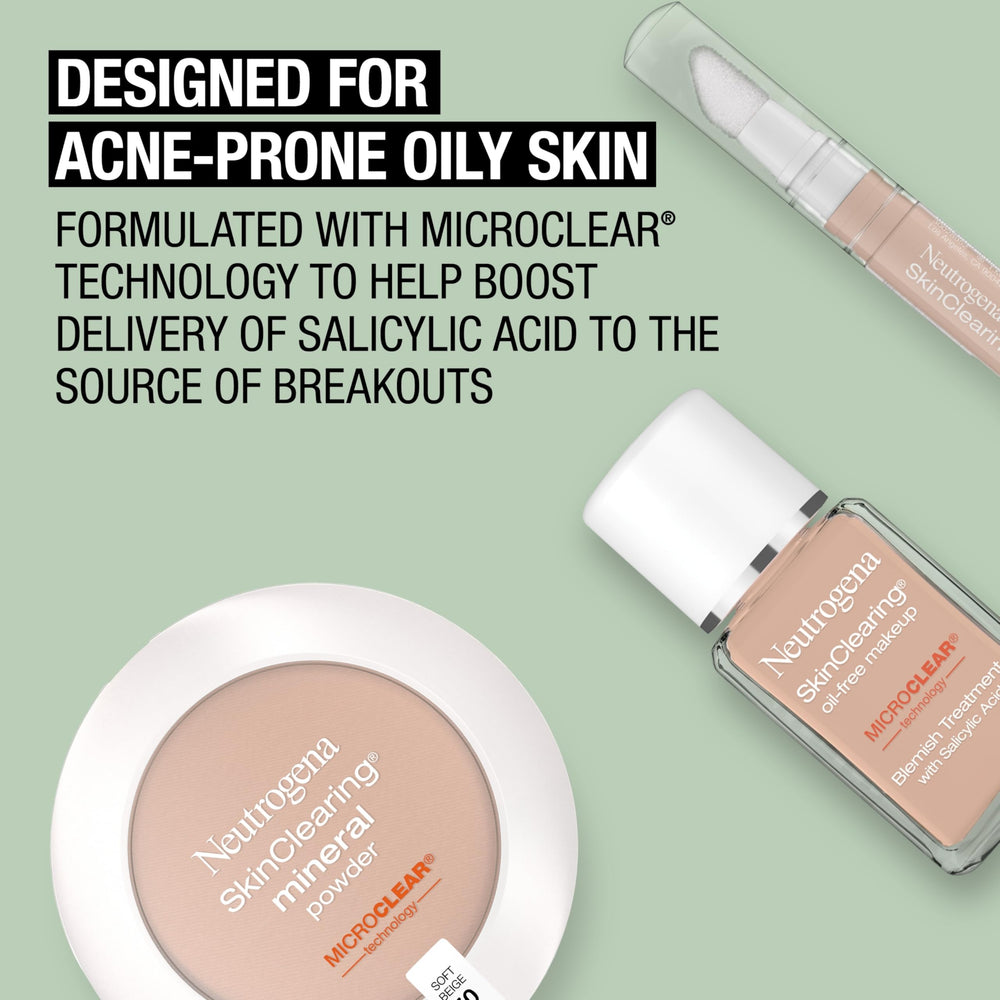 Cobertura suave de imperfecciones con polvo mineral SkinClearing
