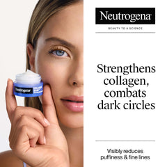 Neutrogena Collagen Bank Reviving Eye Cream, aplicación diaria: hidratación ligera para la zona ocular