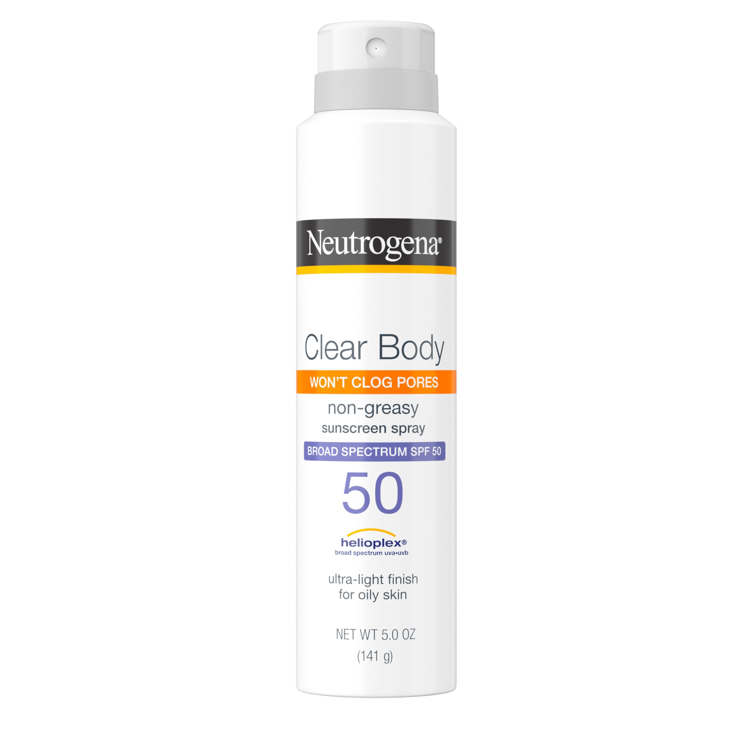 Neutrogena Cuerpo SPF50 atomizador invisible para uso diario sin manchas