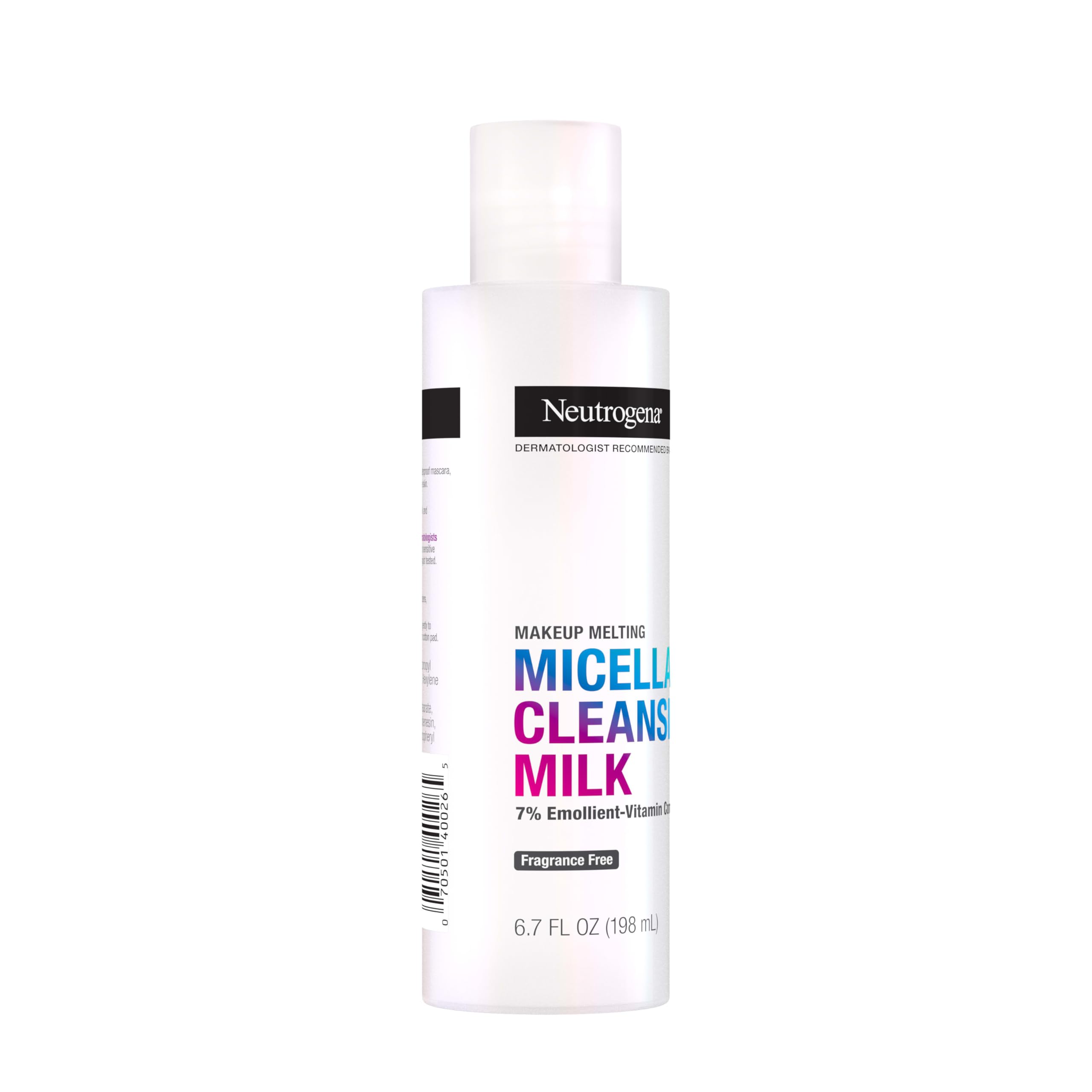 Neutrogena Leche Micelar Desmaquillante para ojos delicados.
