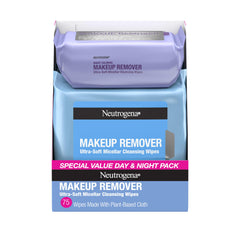 Neutrogena Día y Noche: toallitas desmaquillantes para rostro y ojos, eliminan maquillaje.