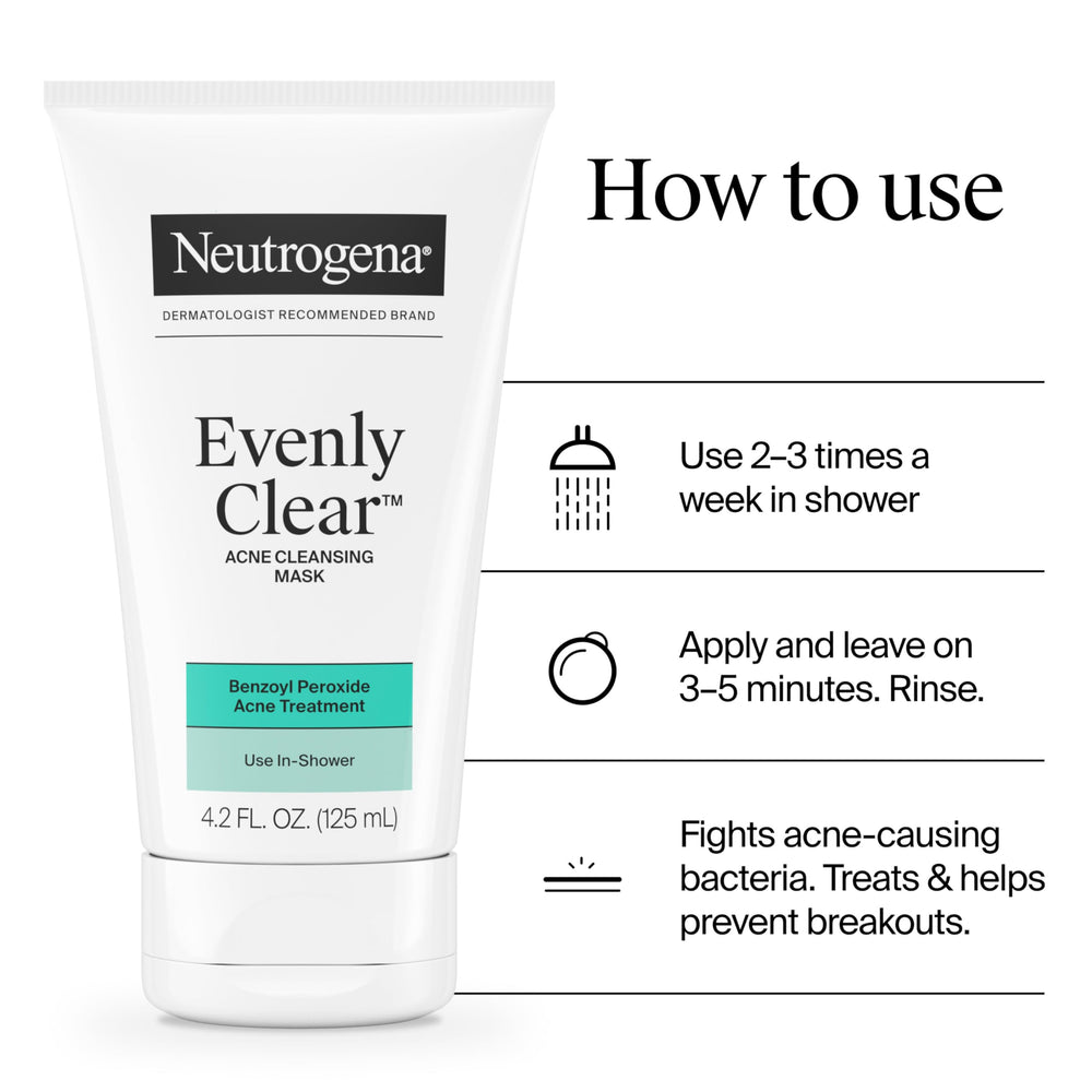 Neutrogena Evenly Clear: controla el brillo para un acabado mate.