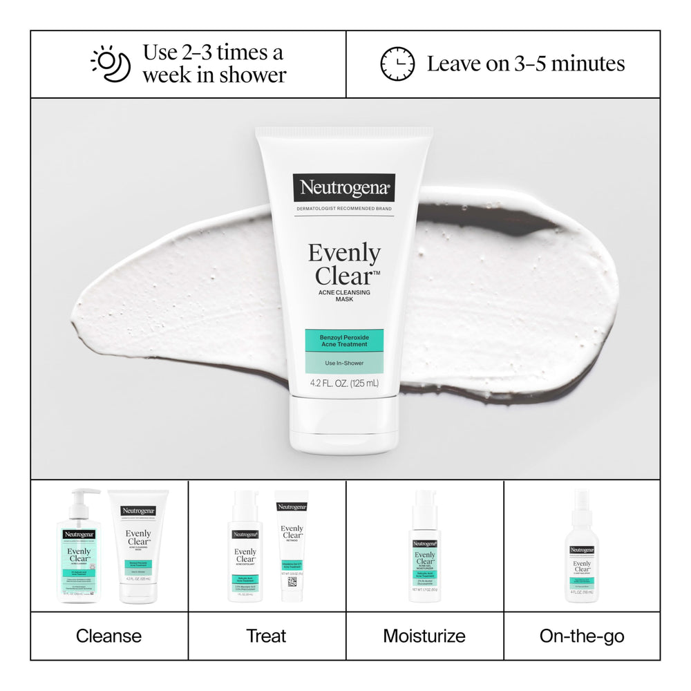 Neutrogena Evenly Clear: piel suave y sedosa tras cada sesión.