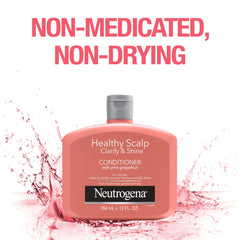 Neutrogena Exfoliating Healthy Scalp Clarify & Shine: aplicación suave en manos para uso diario