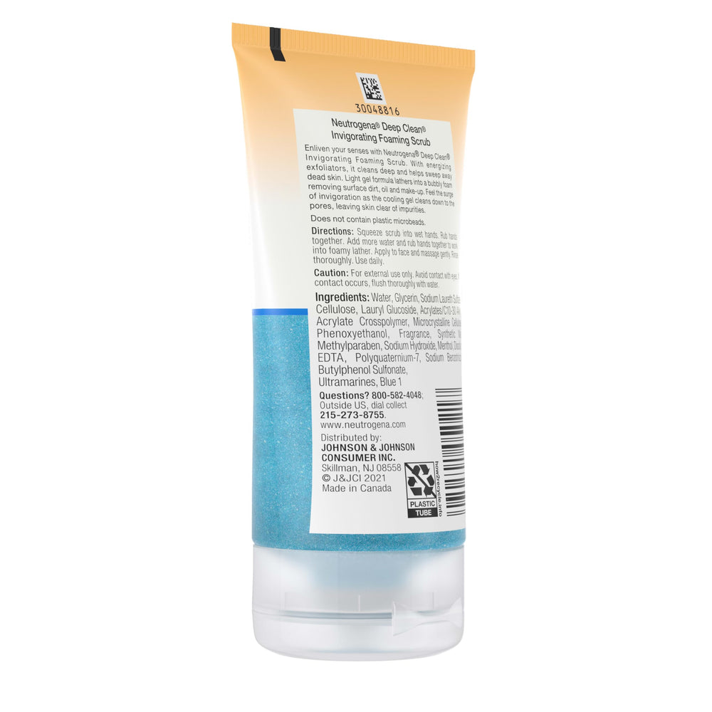 Neutrogena experiencia refrescante durante el lavado facial