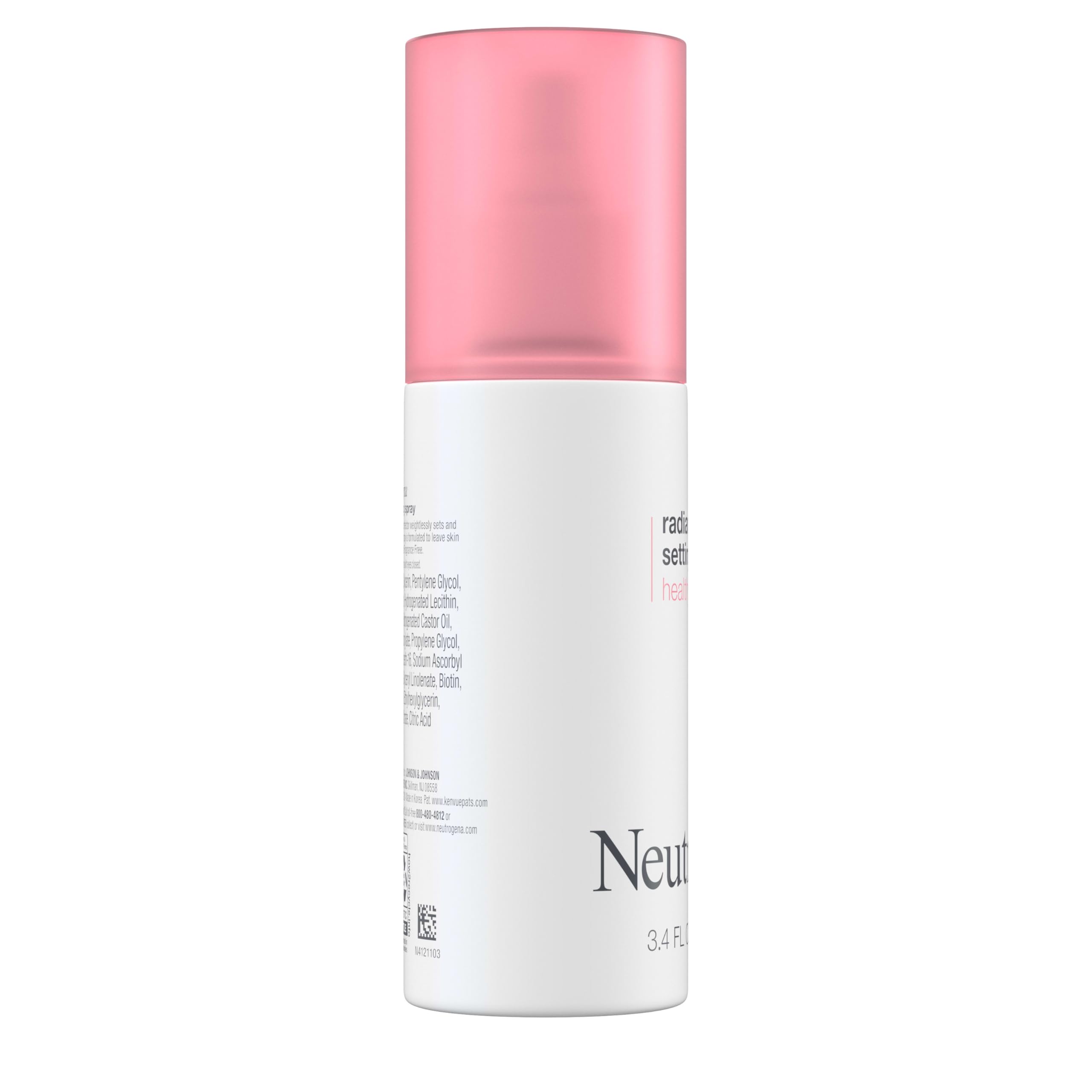 Neutrogena fijador maquillaje transparente para fijar sin perder naturalidad.