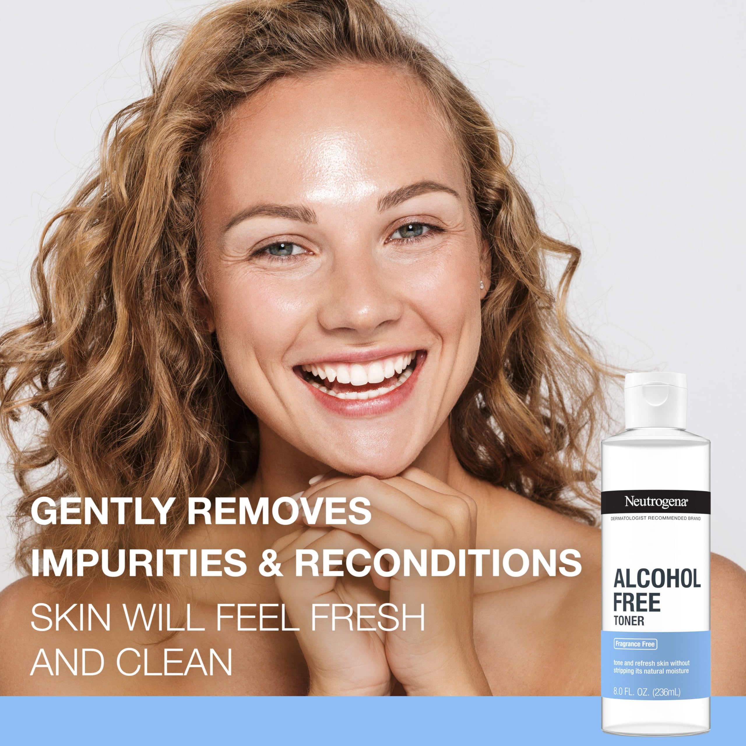 Neutrogena fragrance-free toner suitability for sensitive skin.