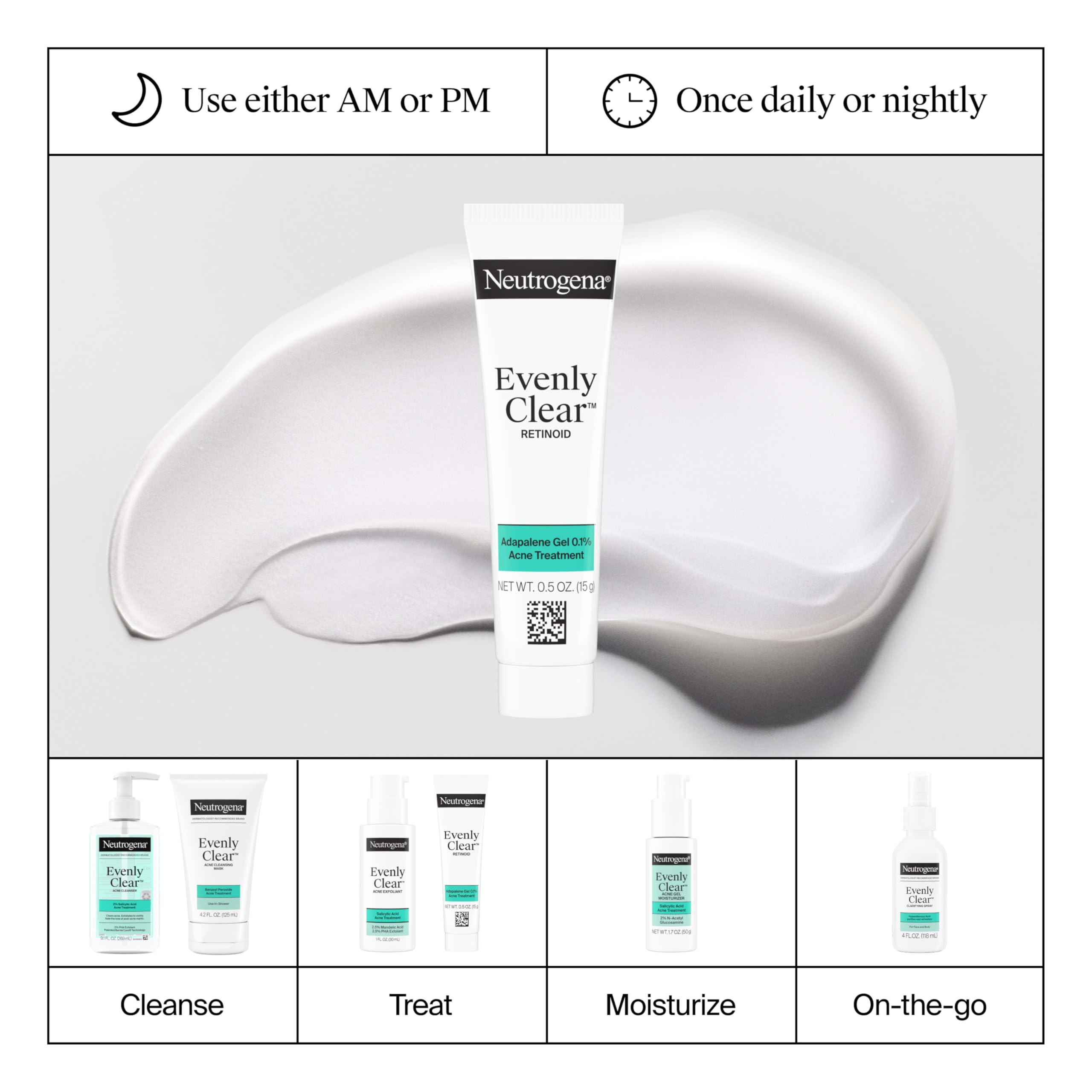 Neutrogena gel desarrollado por dermatologos para piel grasa y mixta