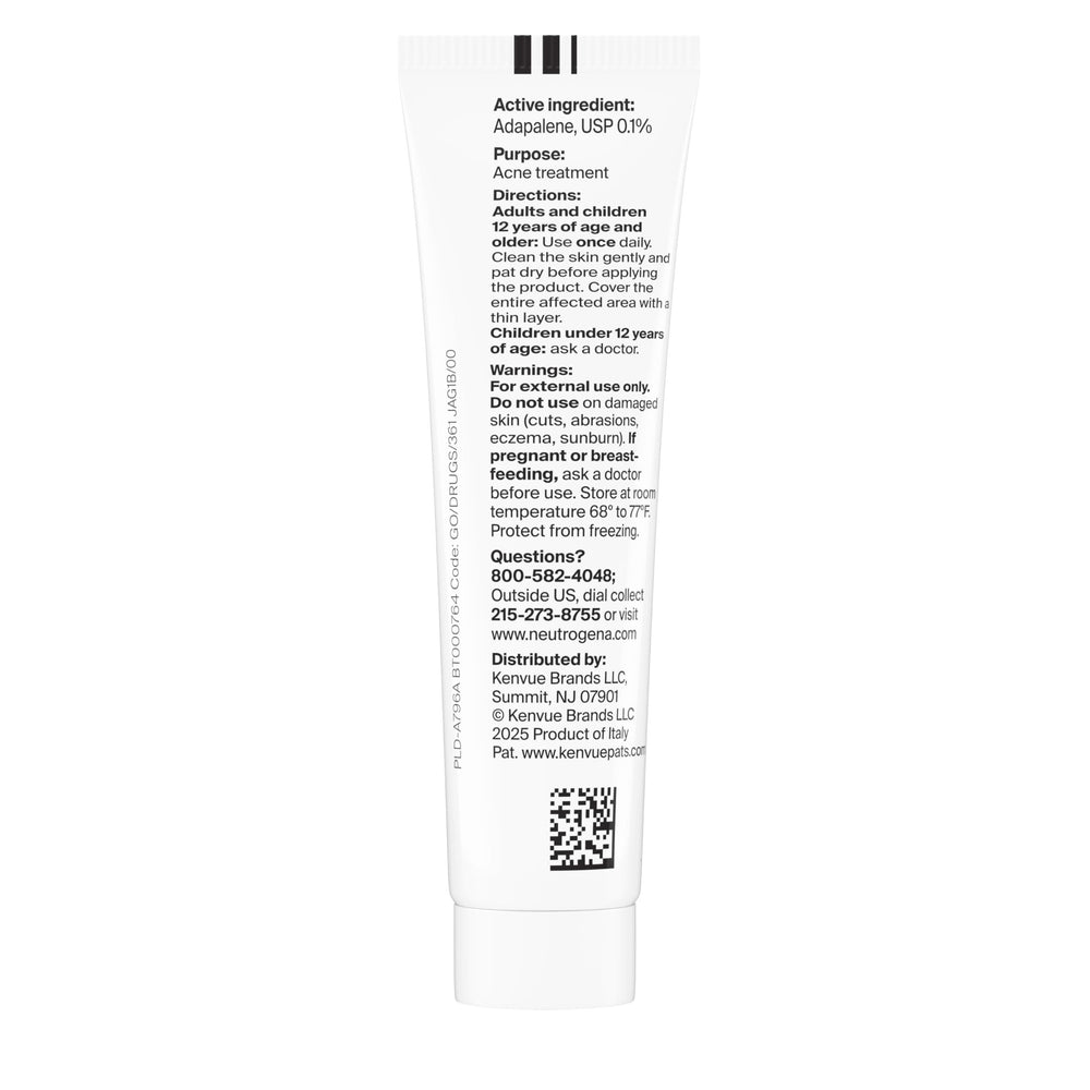 Neutrogena gel evitar ojos y labios durante la aplicacion