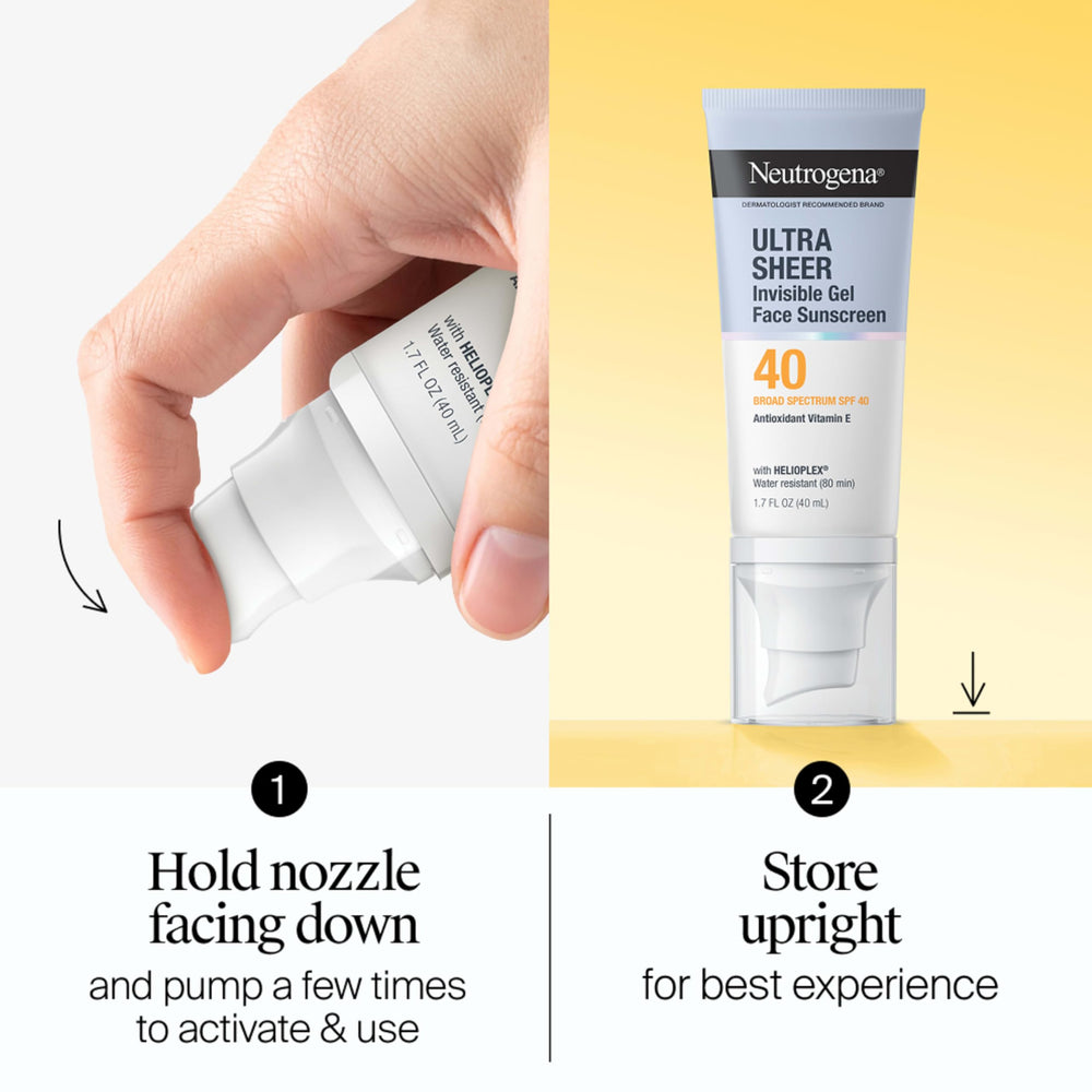 Neutrogena gel funciona como primer para maquillaje