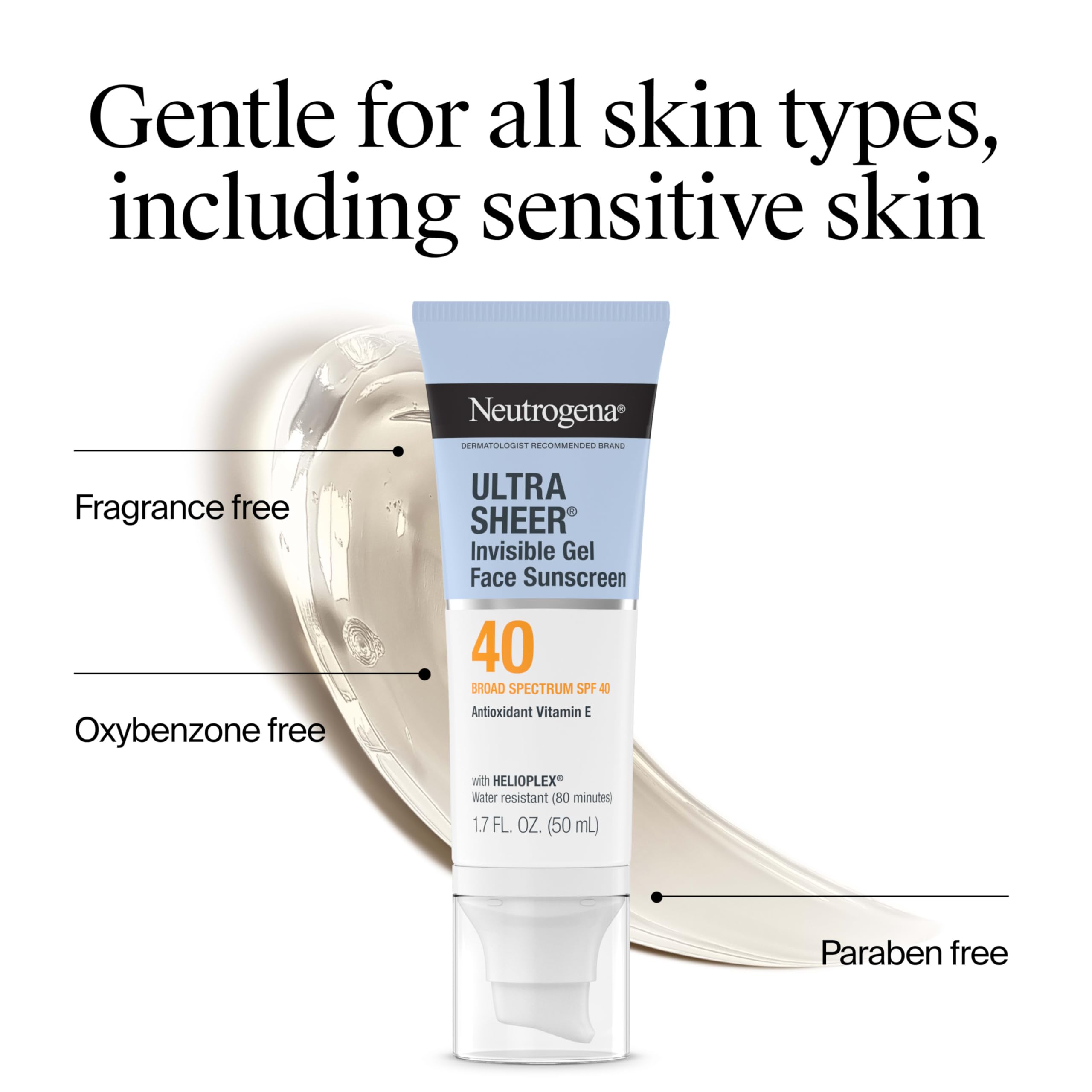 Neutrogena gel de viaje 50 ml, compacto para llevar