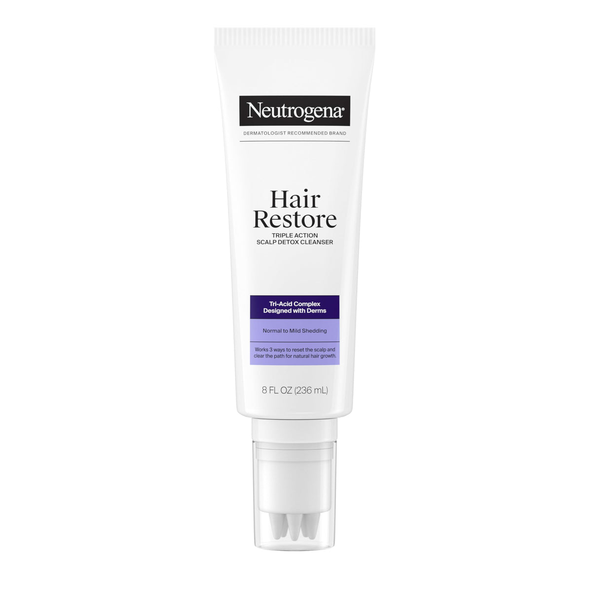 Neutrogena Hair Restore Detox aplica directamente al cuero cabelludo para refrescar