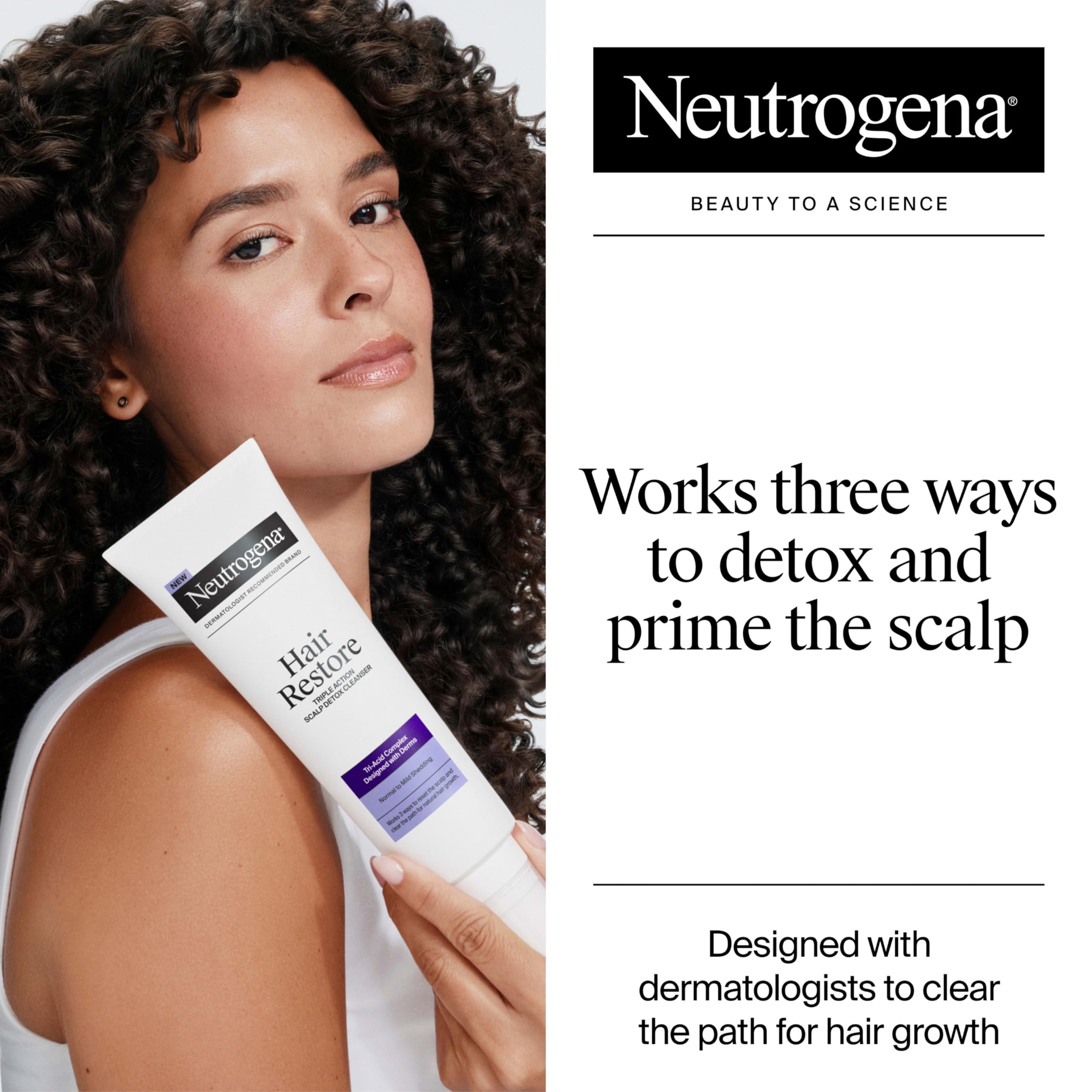 Neutrogena Hair Restore Detox aroma mentolado para sensación de frescura
