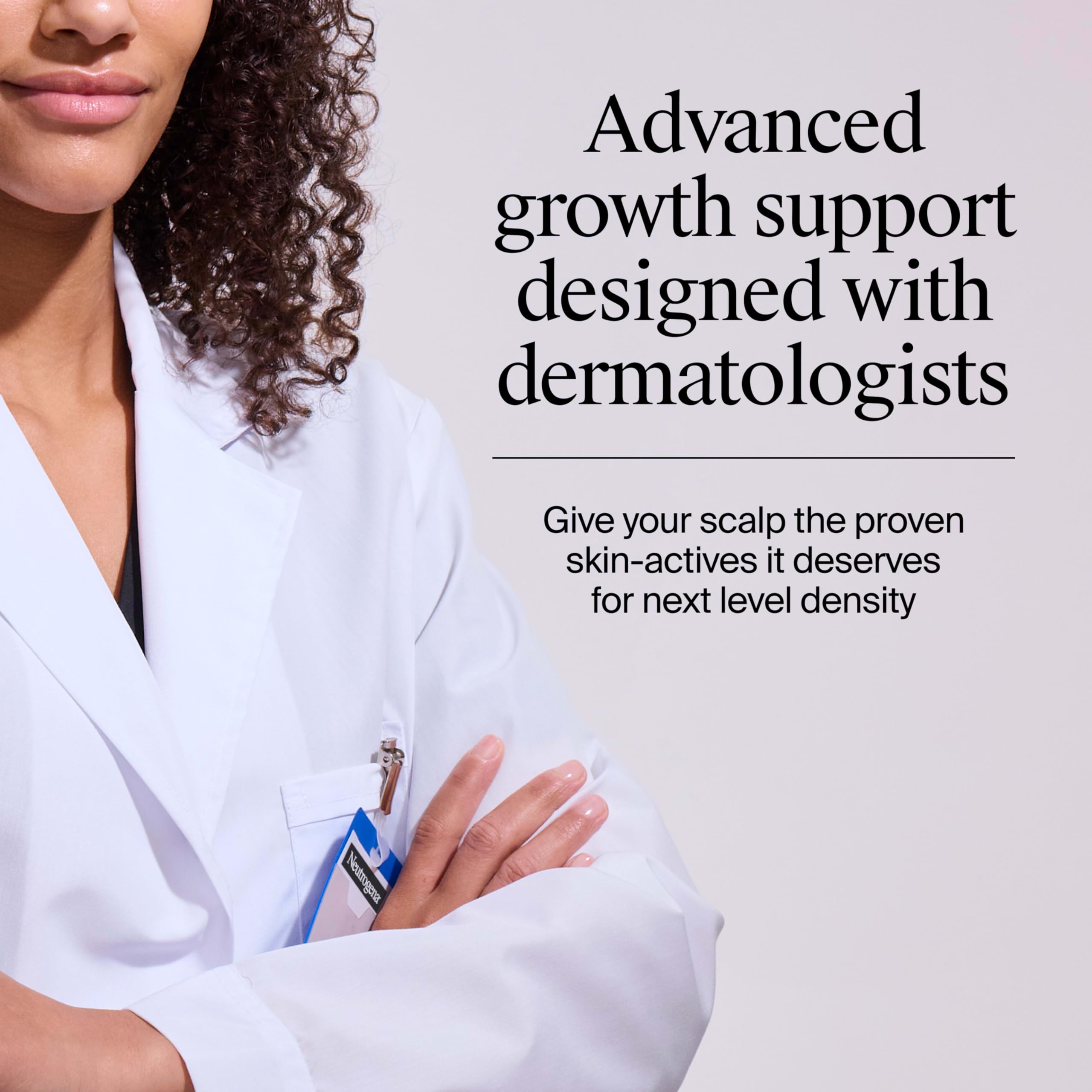 Neutrogena Hair Restore, tecnología reparadora dirigida, ayuda a tratar zonas dañadas sin sobrecargar.