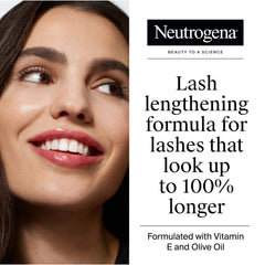 Neutrogena Healthy Lengths Mascara: aplicador-pincel suave para cobertura uniforme.