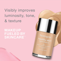 Neutrogena Healthy Skin base cobertura media tono Nude40 para un tono uniforme.