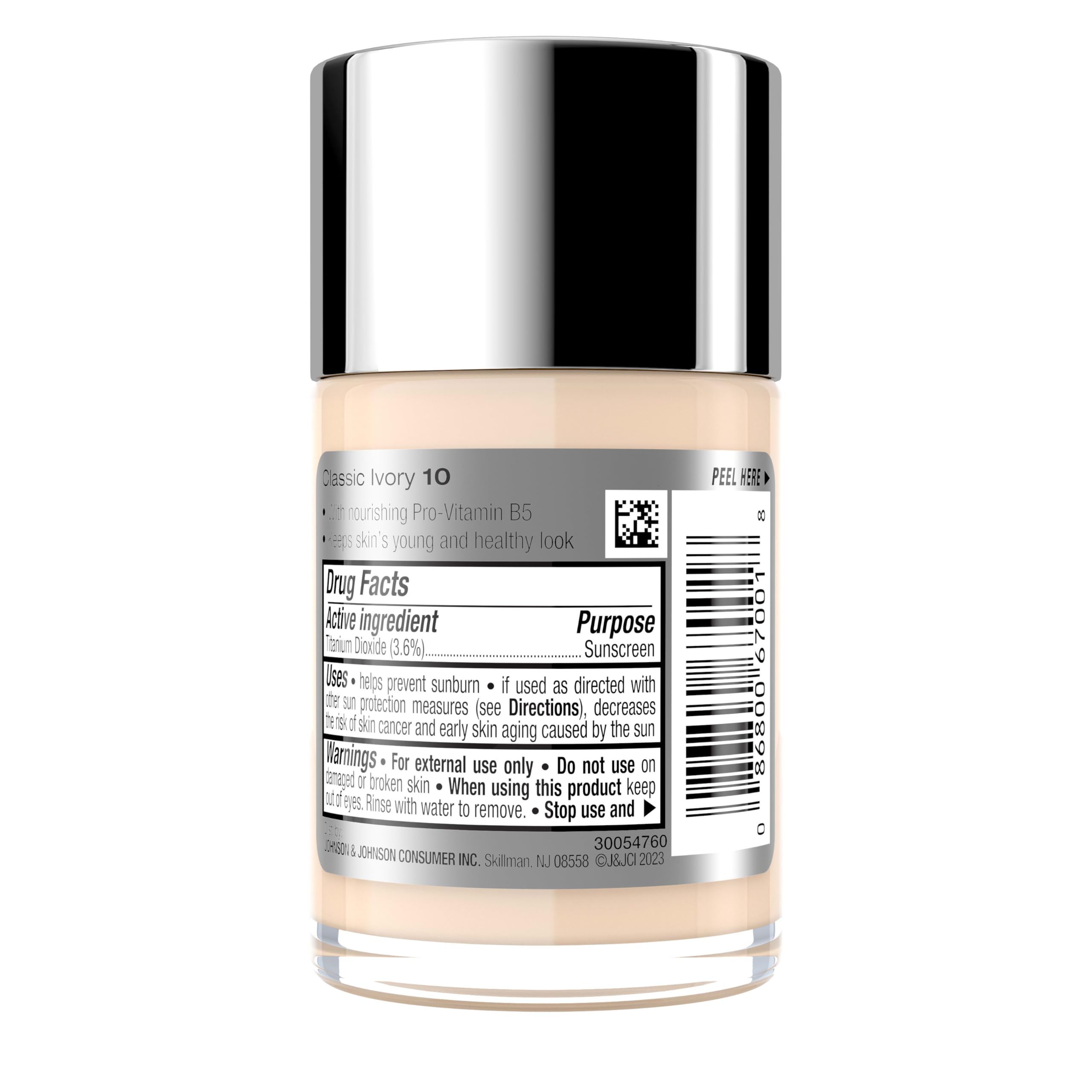 Neutrogena para piel normal-seca: tono uniforme duradero.