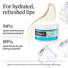 Bálsamo labial con ácido hialurónico de Neutrogena para retener humedad.
