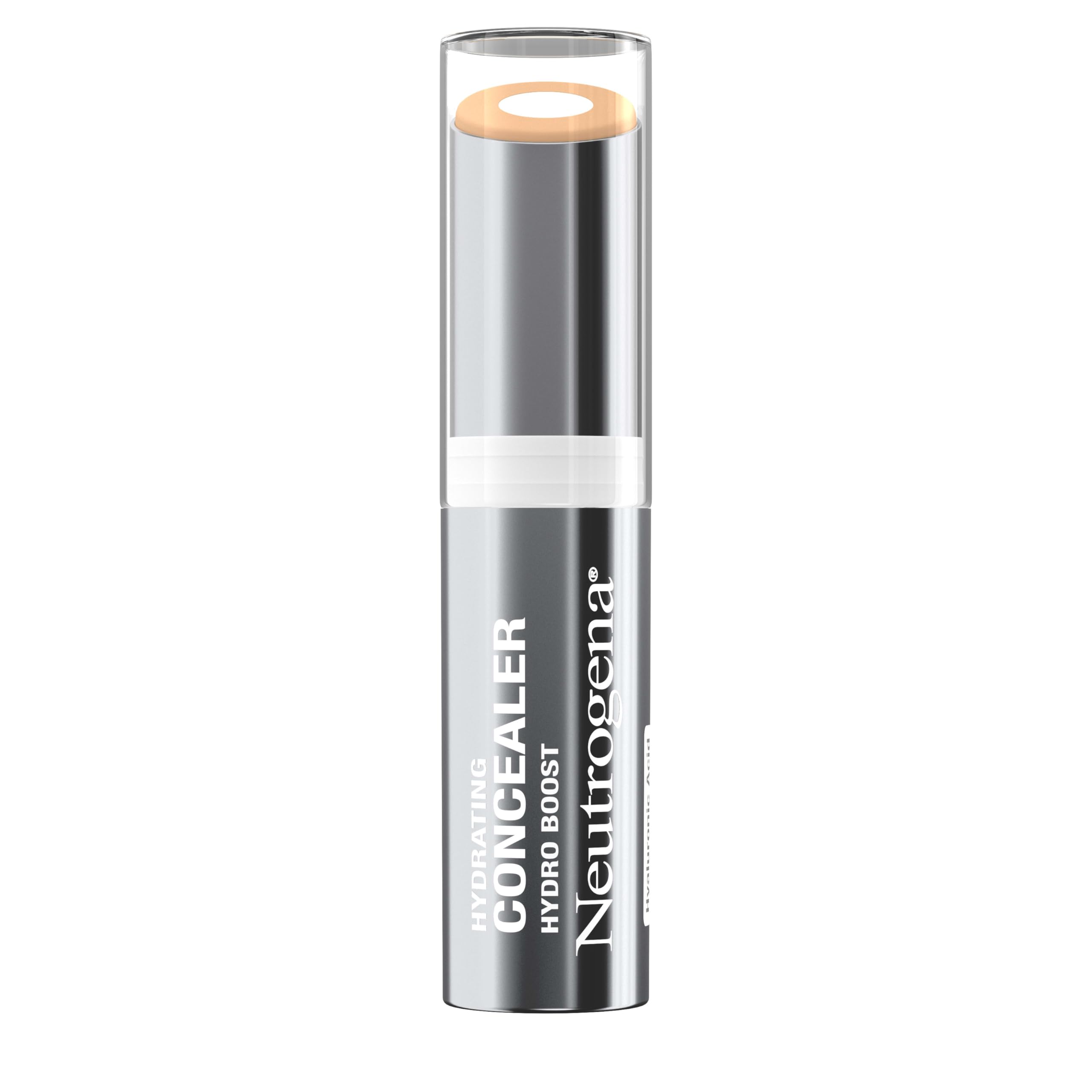 Neutrogena Hydro Boost barra aplicación suave para cobertura natural.