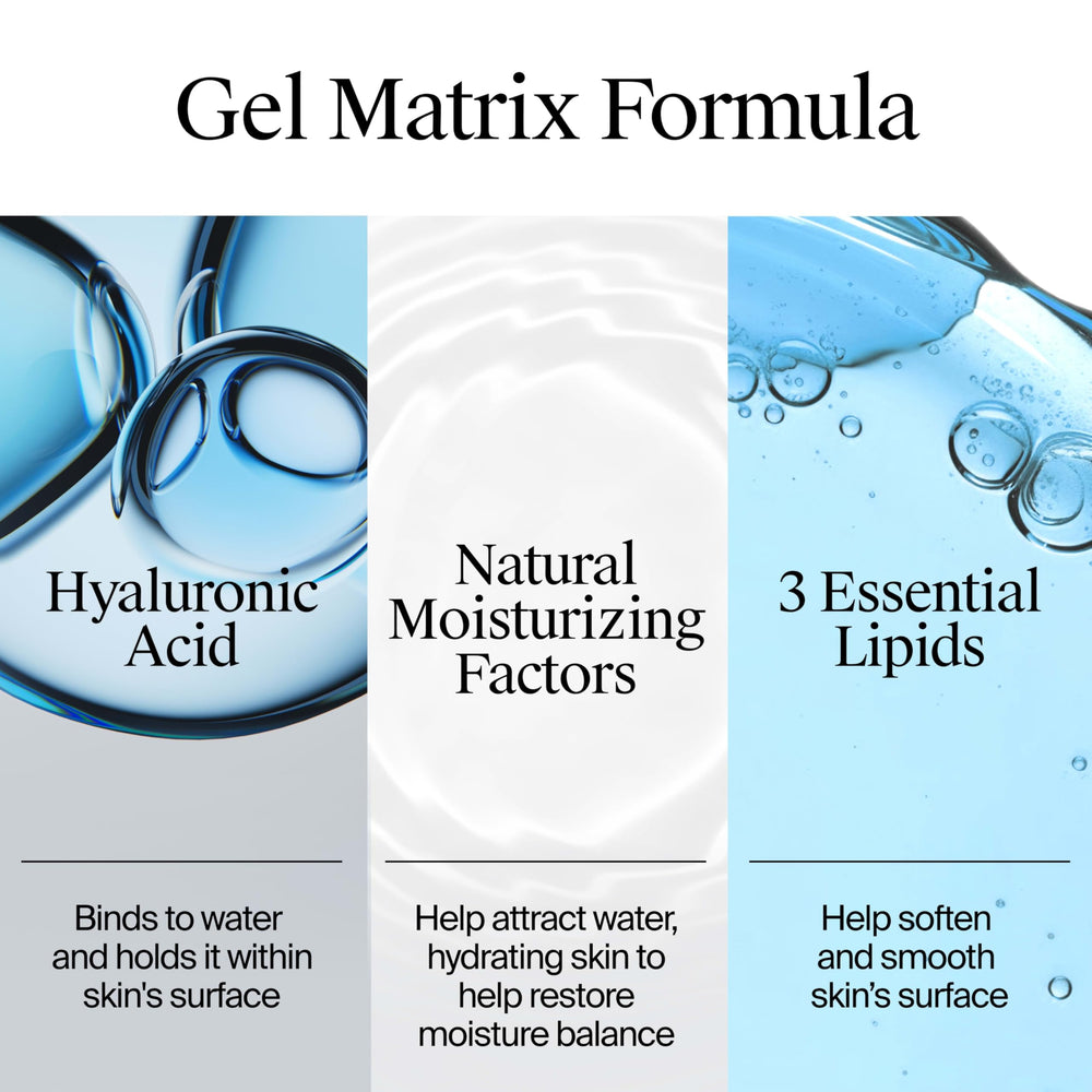 Silky foam from Neutrogena Hydro Boost gel cleanser in use for gentle cleansing.