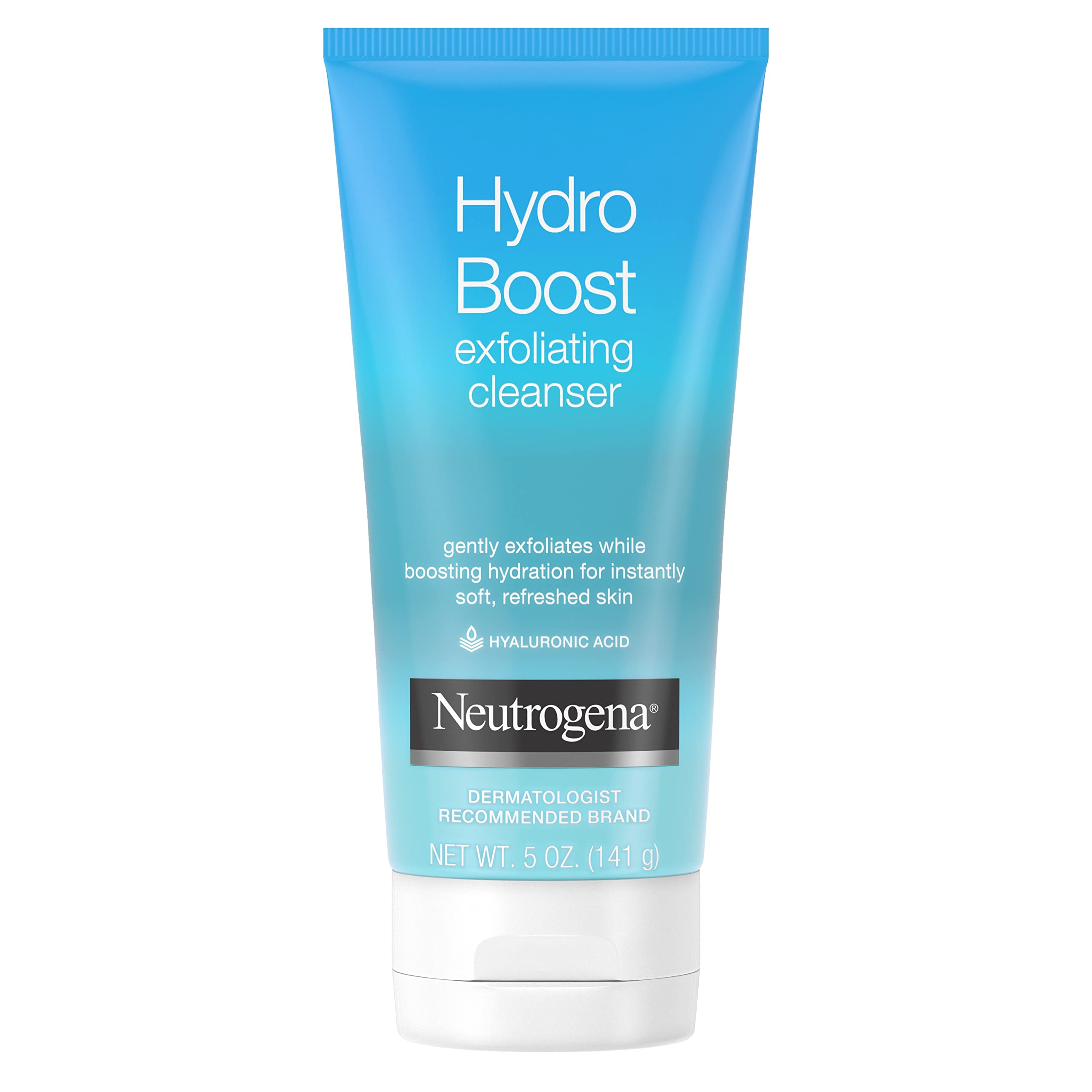 Neutrogena Hydro Boost cleanser texture looks like a lightweight gel-cream.
