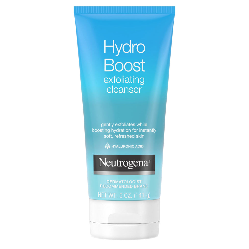 Neutrogena Hydro Boost cleanser texture looks like a lightweight gel-cream.