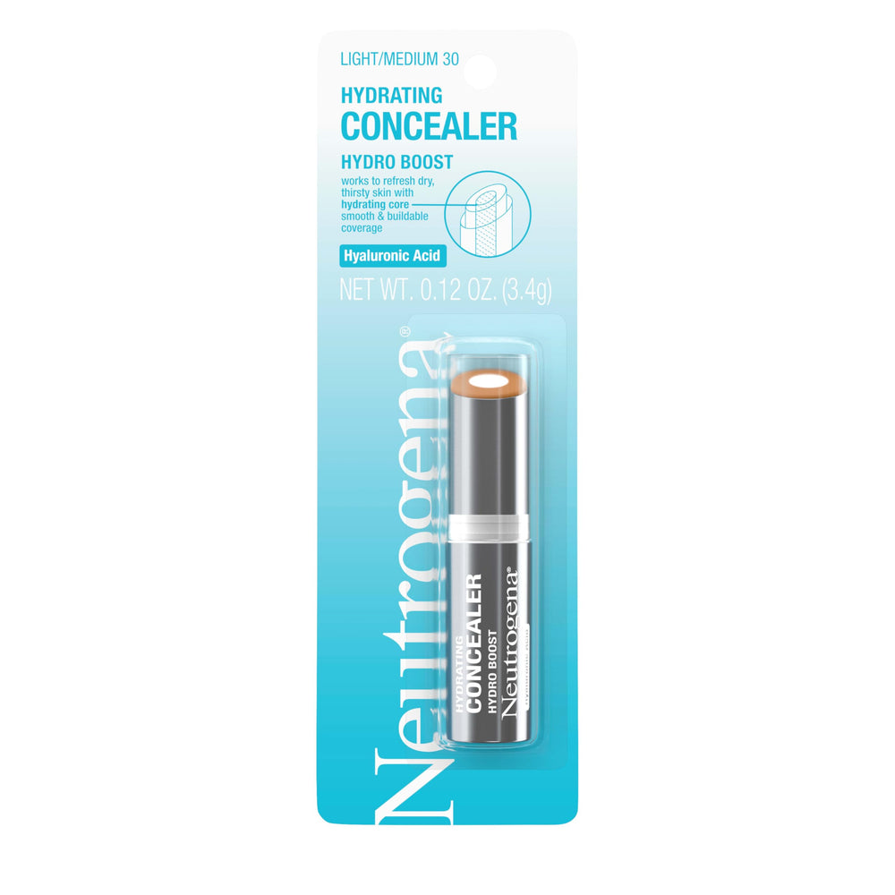 Neutrogena Hydro Boost Corrector Stick: aplicación suave para tono uniforme y ligero hidratado.