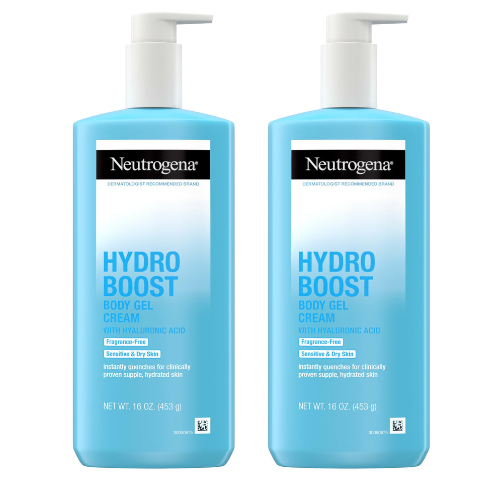 Neutrogena Hydro Boost Cuerpo Gel Crema, hidratación inmediata para piel seca.