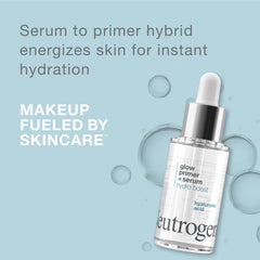 Neutrogena Hydro Boost Glow Booster para preparación suave de maquillaje.
