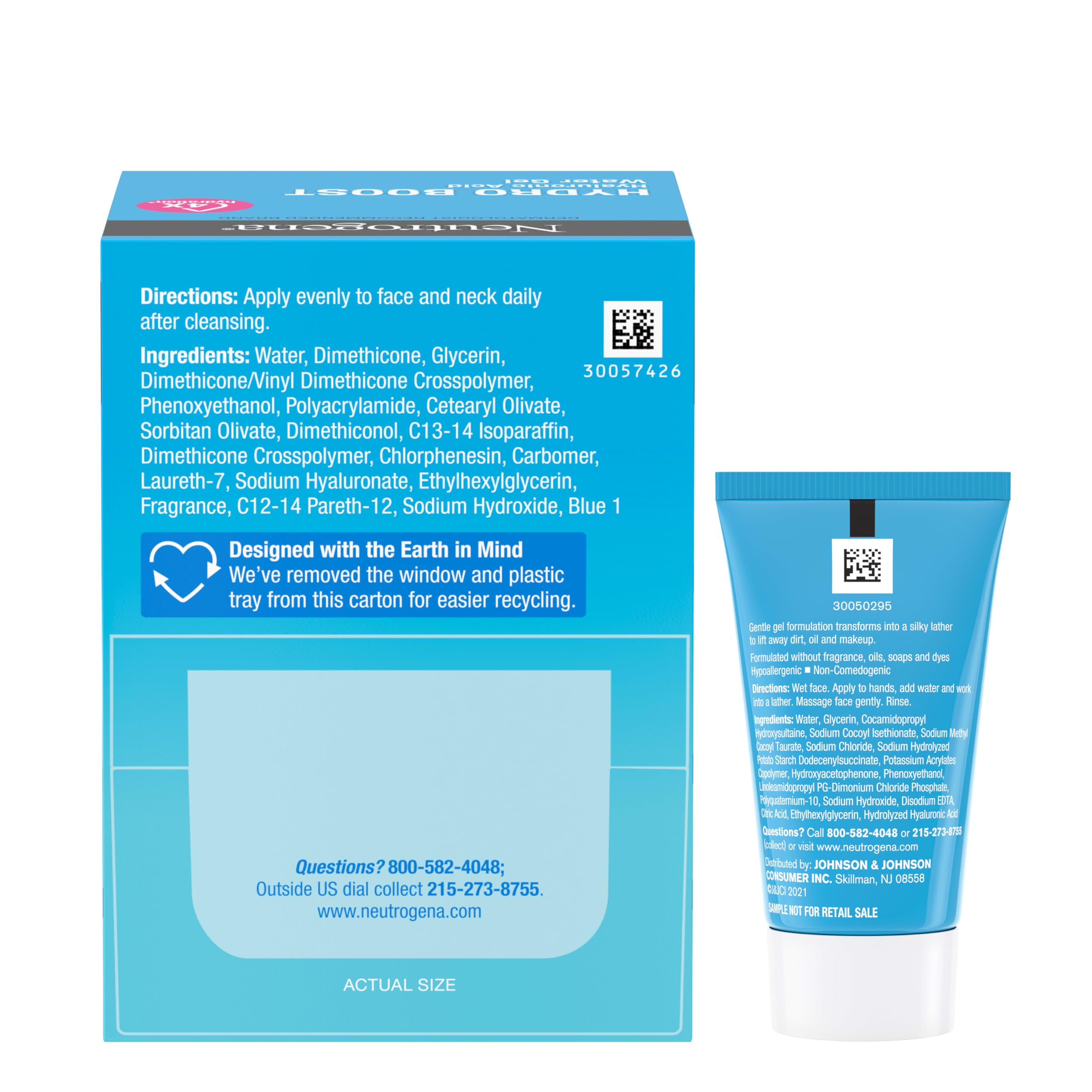 Hidratación profunda con gel ligero de Neutrogena Hydro Boost